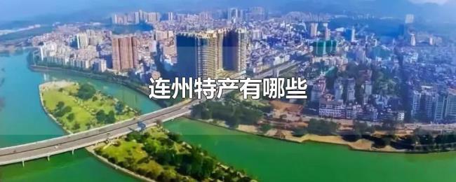连州特产有哪些 连州特产有哪些