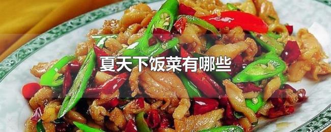 夏天下饭菜有哪些 夏天下饭菜有哪些