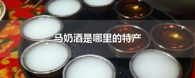 马奶酒是哪里的特产 马奶酒是哪里的特产