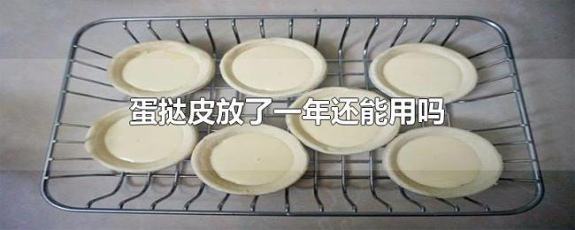 蛋挞皮放了一年还能用吗