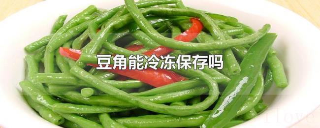 豆角能冷冻保存吗