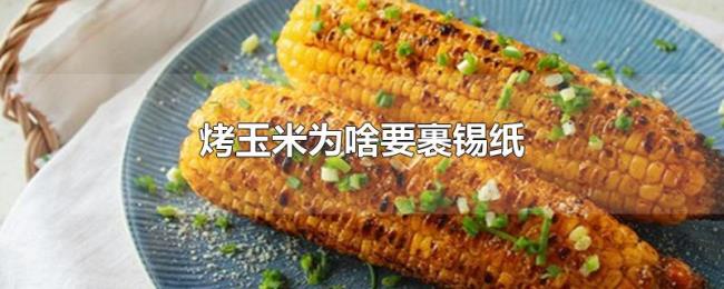 烤玉米为啥要裹锡纸 烤玉米为啥要裹锡纸