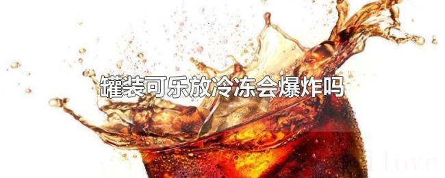 罐装可乐放冷冻会爆炸吗 罐装可乐放冷冻会爆炸吗