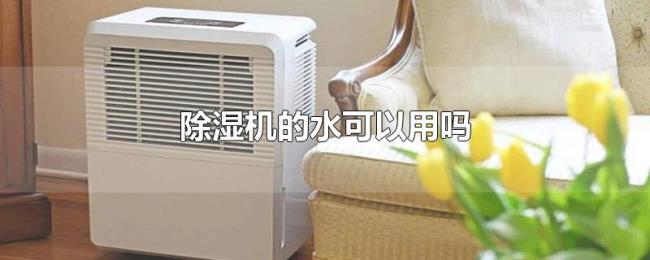 除湿机的水可以用吗 除湿机的水可以用吗