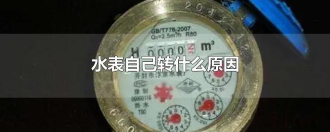 水表自己转什么原因