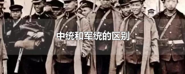 中统和军统的区别 中统和军统的区别