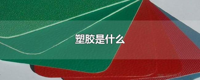 塑胶是什么 塑胶是什么