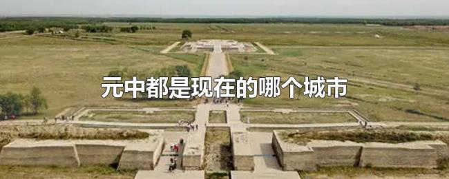 元中都是现在的哪个城市 元中都是现在的哪个城市