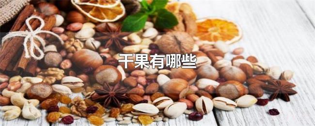 干果有哪些