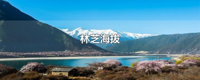 林芝海拔