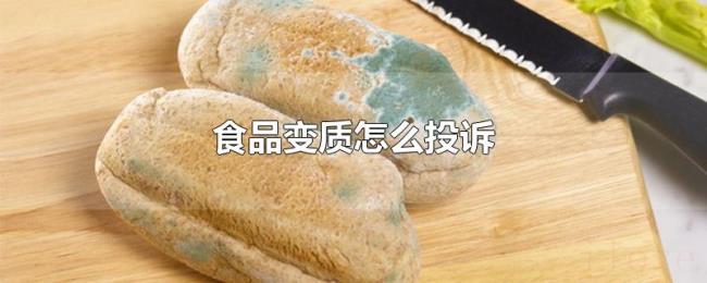 食品变质怎么投诉 食品变质怎么投诉