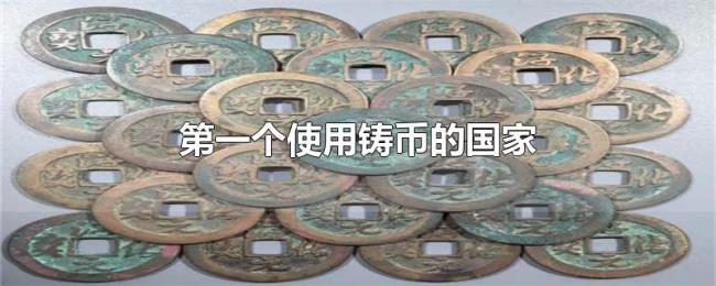 第一个使用铸币的国家