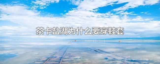 茶卡盐湖为什么要穿鞋套