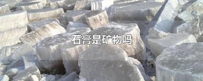 石膏是矿物吗 石膏是矿物吗