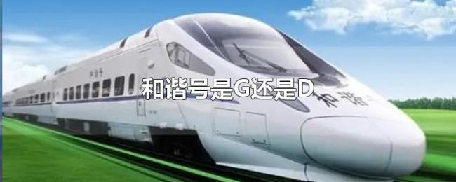 和谐号是G还是D 和谐号是G还是D