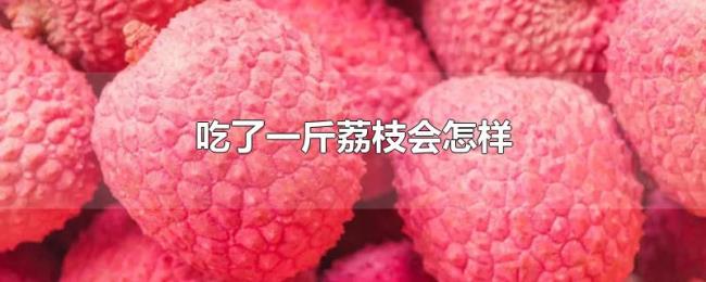 吃了一斤荔枝会怎样