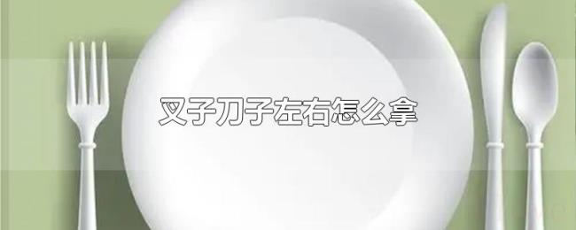 叉子刀子左右怎么拿 叉子刀子左右怎么拿