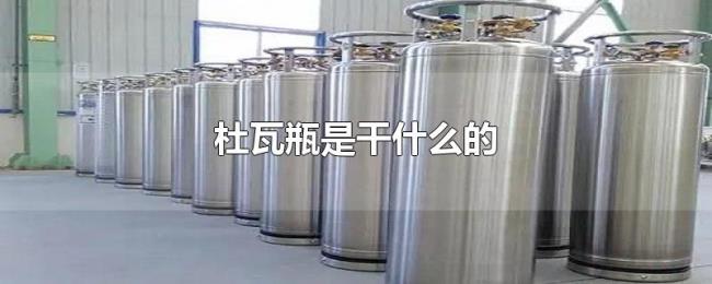 杜瓦瓶是干什么的 杜瓦瓶是干什么的