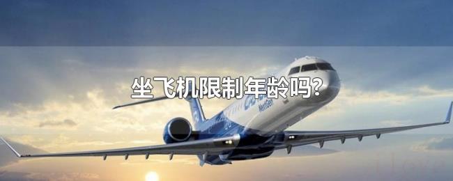坐飞机限制年龄吗? 坐飞机限制年龄吗?