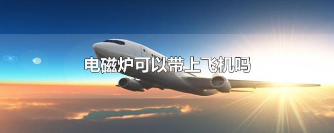 电磁炉可以带上飞机吗 电磁炉可以带上飞机吗