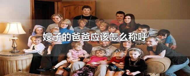 嫂子的爸爸应该怎么称呼 嫂子的爸爸应该怎么称呼