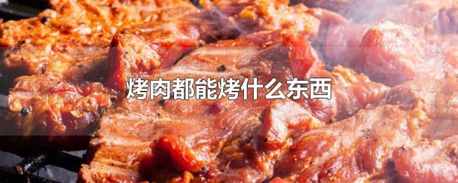 烤肉都能烤什么东西 烤肉都能烤什么东西