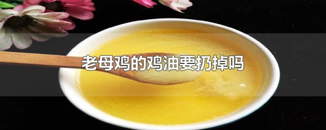 老母鸡的鸡油要扔掉吗 老母鸡的鸡油要扔掉吗