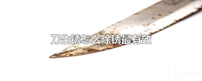 刀生锈怎么除锈最有效