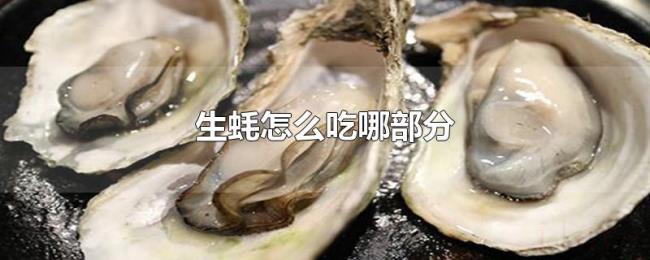 生蚝怎么吃哪部分 生蚝怎么吃哪部分