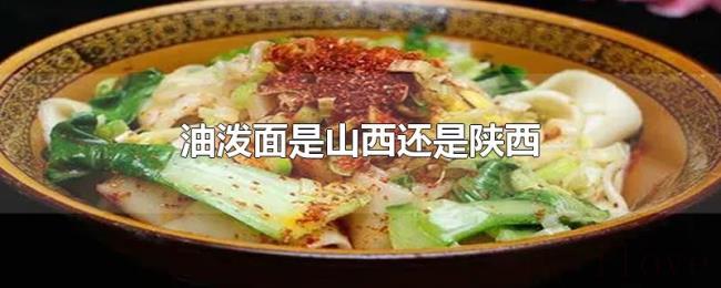 油泼面是山西还是陕西 油泼面是山西还是陕西