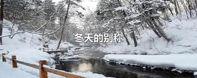 冬天的别称 冬天的别称