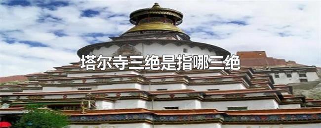 塔尔寺三绝是指哪三绝 塔尔寺三绝是指哪三绝
