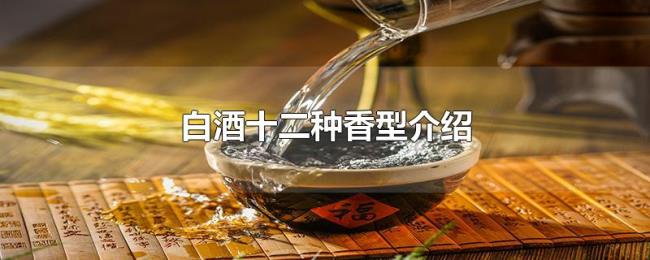 白酒十二种香型介绍