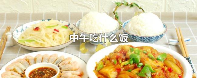 中午吃什么饭 中午吃什么饭