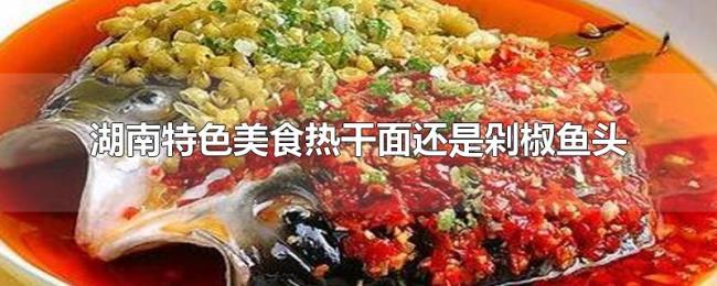 湖南特色美食热干面还是剁椒鱼头 湖南特色美食热干面还是剁椒鱼头