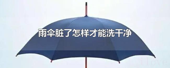 雨伞脏了怎样才能洗干净 雨伞脏了怎样才能洗干净