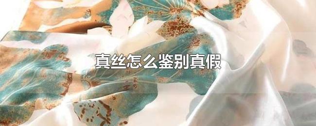真丝怎么鉴别真假 真丝怎么鉴别真假