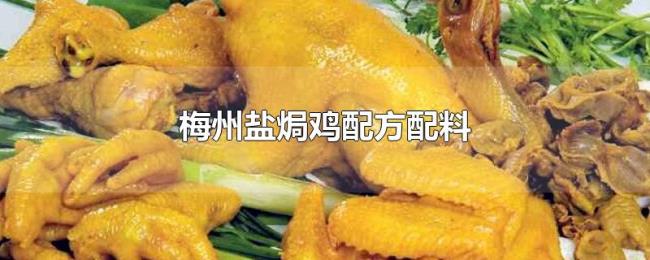 梅州盐焗鸡配方配料 梅州盐焗鸡配方配料