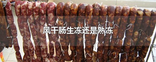 风干肠生冻还是熟冻 风干肠生冻还是熟冻