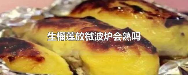 生榴莲放微波炉会熟吗 生榴莲放微波炉会熟吗