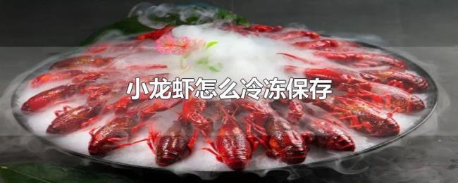 小龙虾怎么冷冻保存 小龙虾怎么冷冻保存