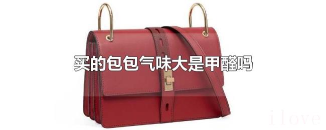买的包包气味大是甲醛吗