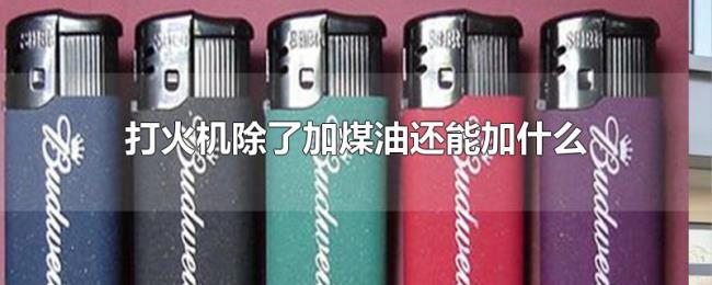 打火机除了加煤油还能加什么 打火机除了加煤油还能加什么