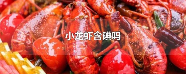 小龙虾含碘吗 小龙虾含碘吗