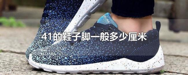 41的鞋子脚一般多少厘米 41的鞋子脚一般多少厘米