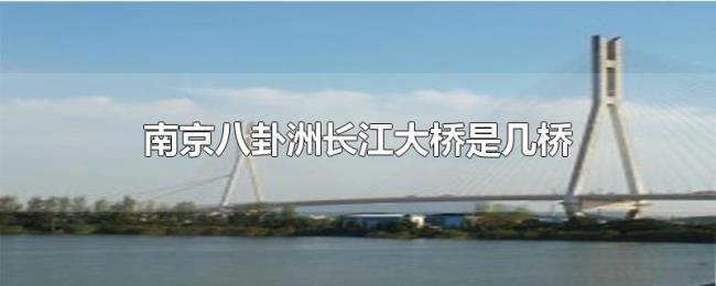 南京八卦洲长江大桥是几桥 南京八卦洲长江大桥是几桥