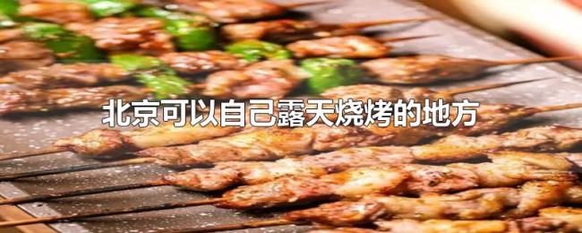 北京可以自己露天烧烤的地方