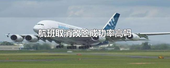 航班取消改签成功率高吗 航班取消改签成功率高吗