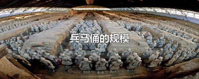 兵马俑的规模