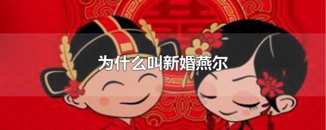 为什么叫新婚燕尔 为什么叫新婚燕尔